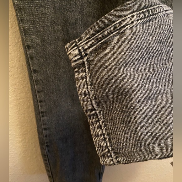Women’s Black Washed Denim Jeans Size 10 - Picture 4 of 6
